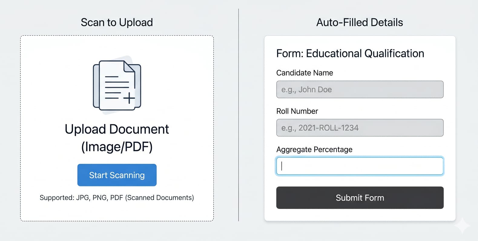 AutoFill: Scan to Fill Forms
