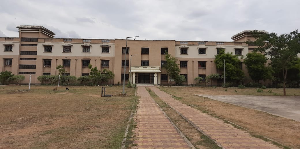 The main building of the hostel