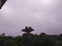 Ominous clouds gather over the city, Siliguri